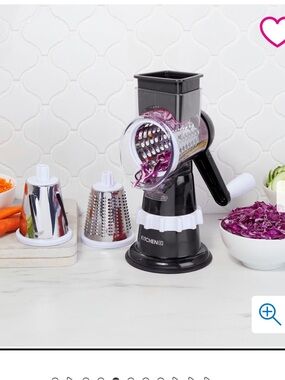 Kitchen HQ Speed Grater and Slicer with Suction Base - NEW